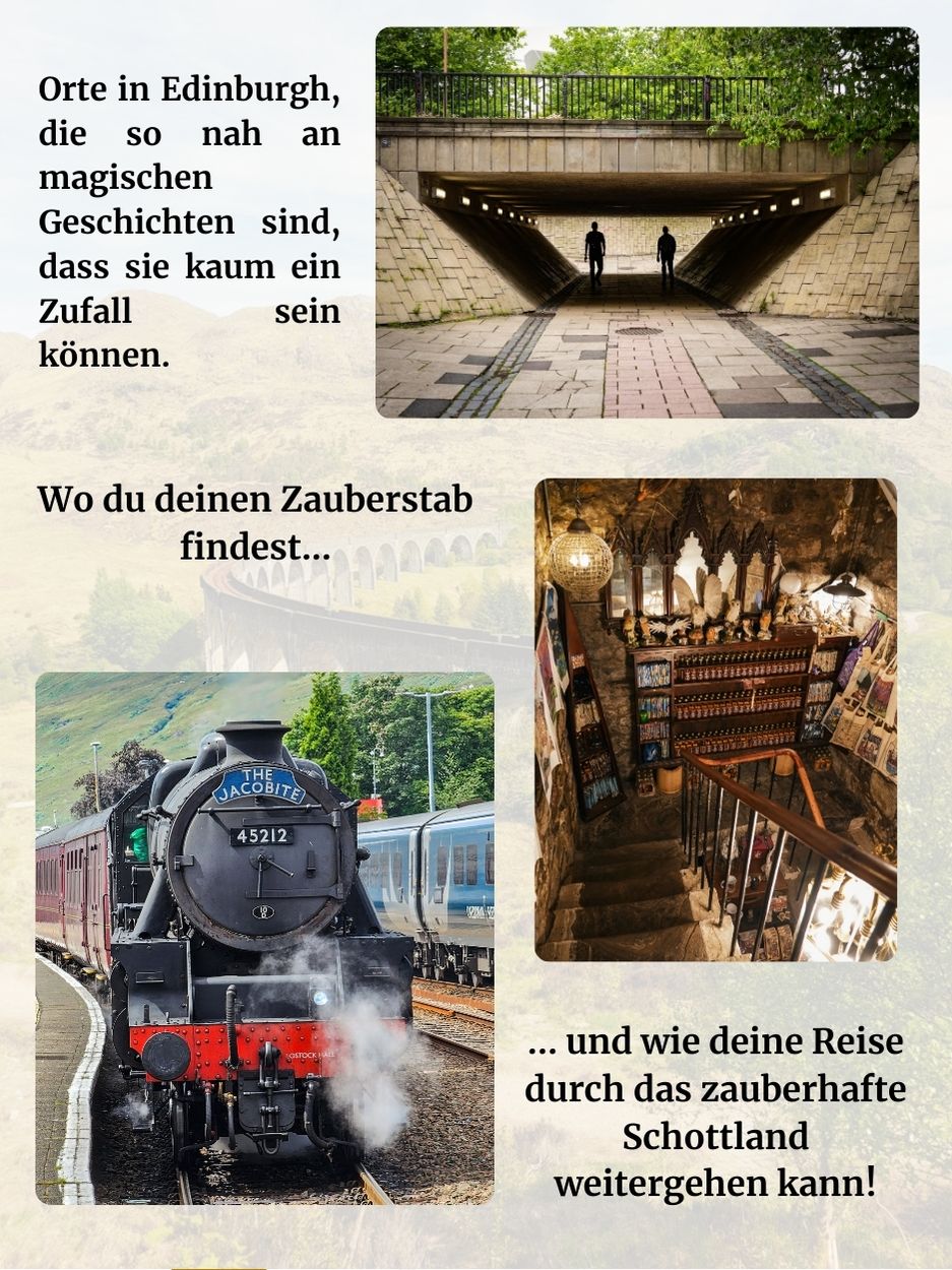Stadtführer Edinburgh für Fans von Magie und Harry Potter Geschichten