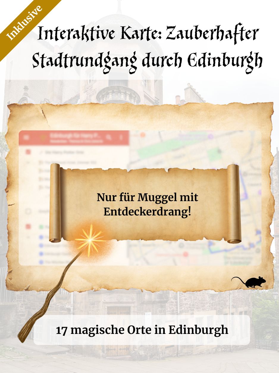 Karte: Zauberhafter Stadtrundgang durch Edinburgh