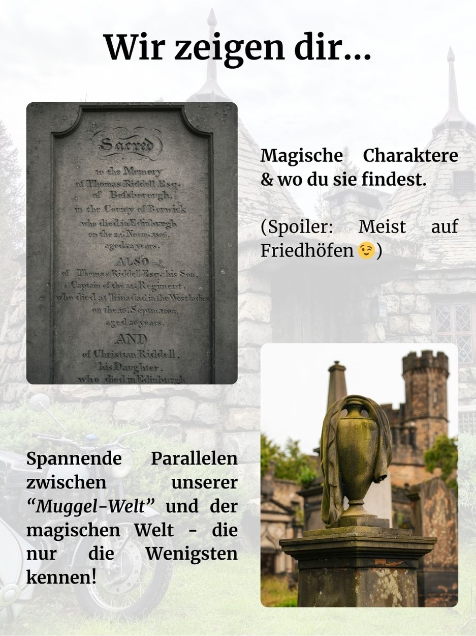 Stadtführer Edinburgh für Fans von Magie und Harry Potter Geschichten