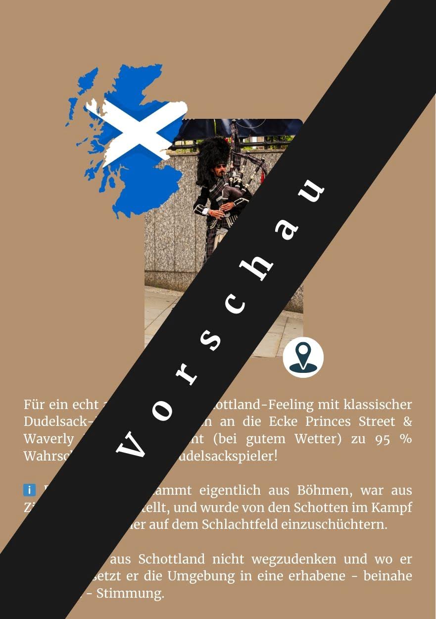 Stadtführer Edinburgh für Fans von Magie und Harry Potter Geschichten