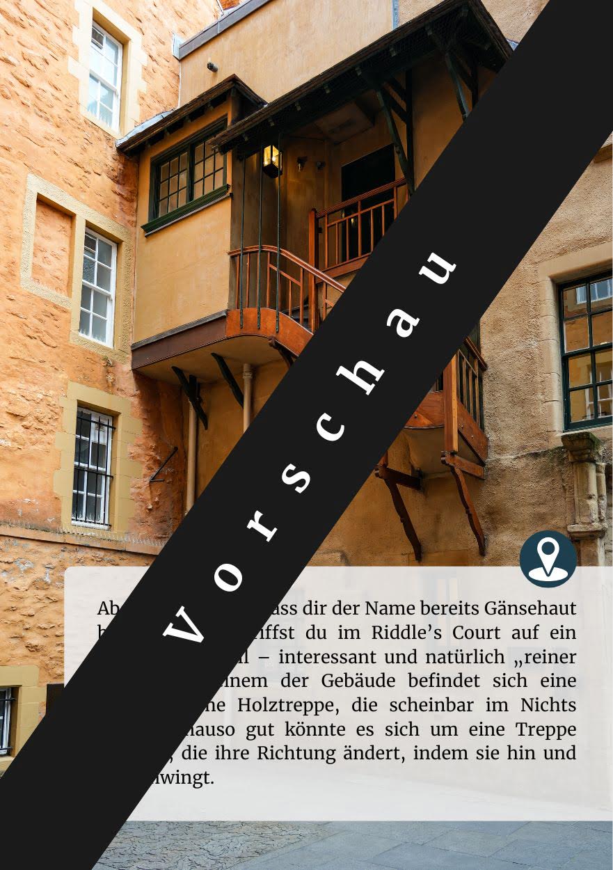 Stadtführer Edinburgh für Fans von Magie und Harry Potter Geschichten